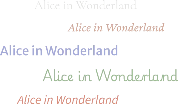 기본 폰트가 마음에 안 들면, 다양한 오픈소스 구글 폰트로 변경하세요.